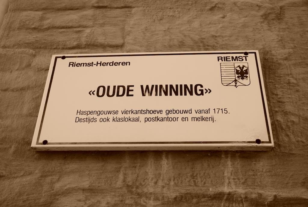B&B De Oude Winning Ремст Екстер'єр фото